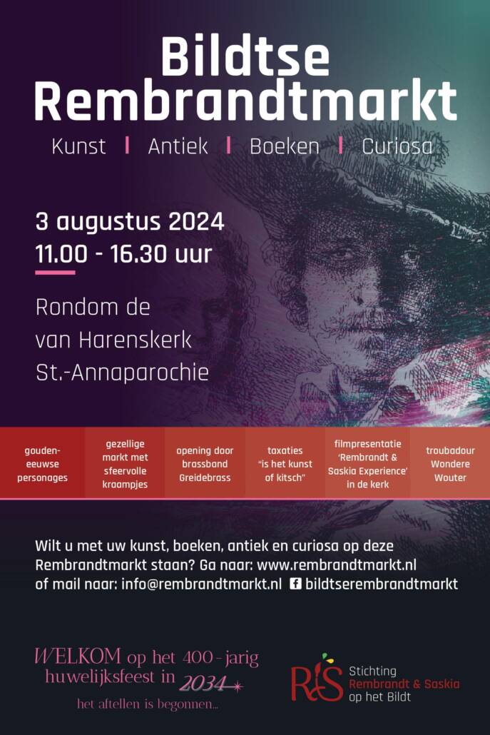 Rembrandtmarkt 2024 poster
